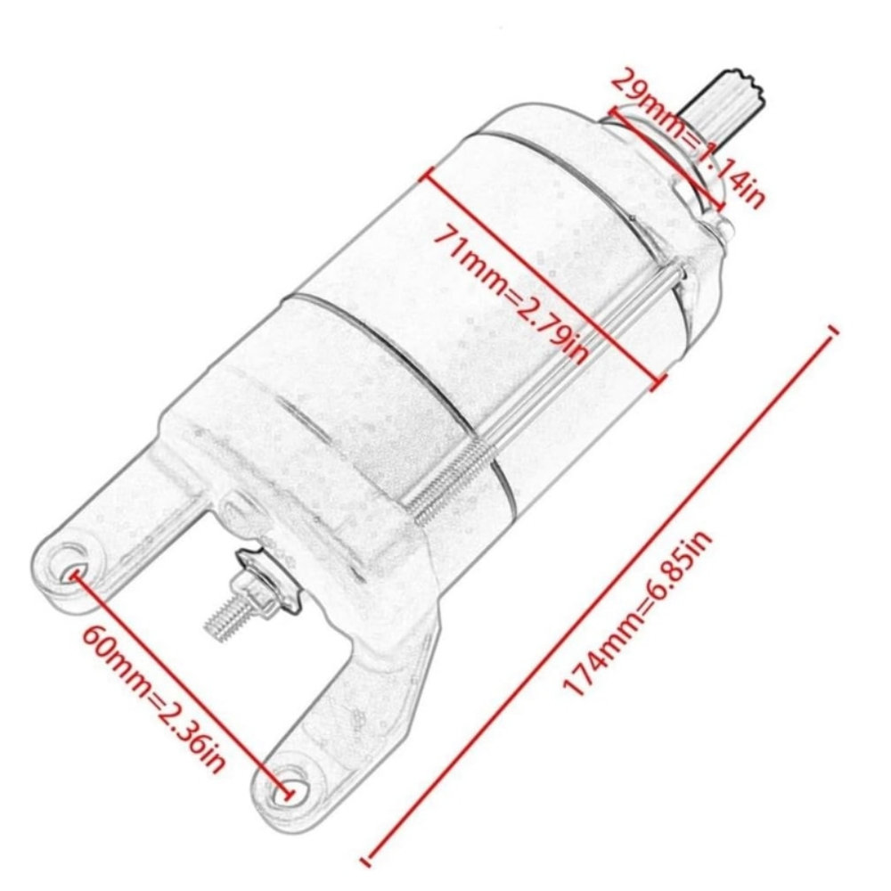 31200-KZZ-901 31200-KYJ-902 For Starter Motor CRF250